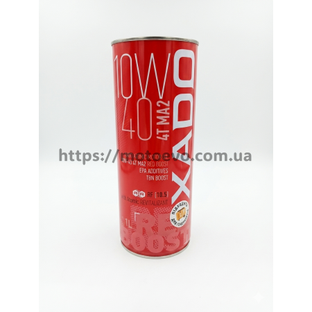 Масло Хадо 4Т 10w40-1л. RED BOOST